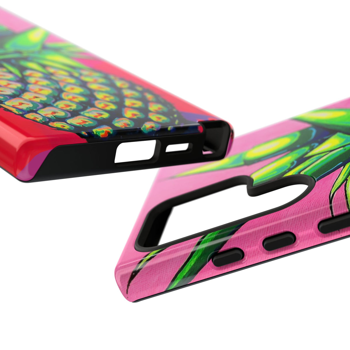 Neon Pineapple Tough Phone Case