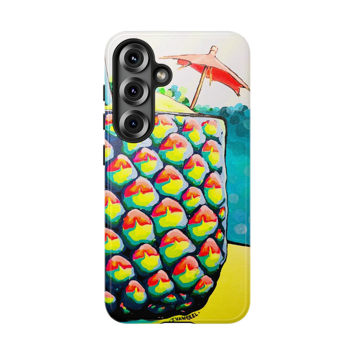 Neon Piña Colada Tough Phone Case