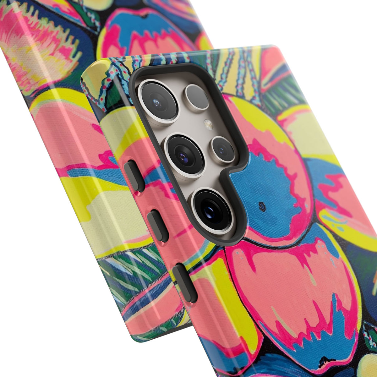 Neon Coconuts Tough Phone Case