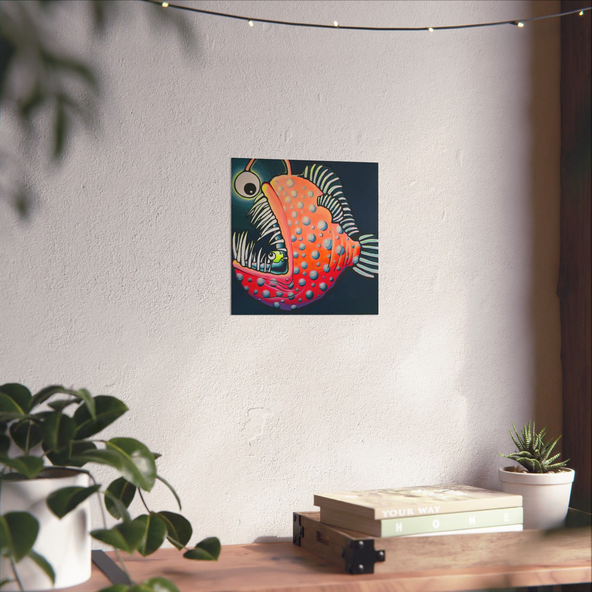 Cyclops Anglerfish Giclée Art Poster