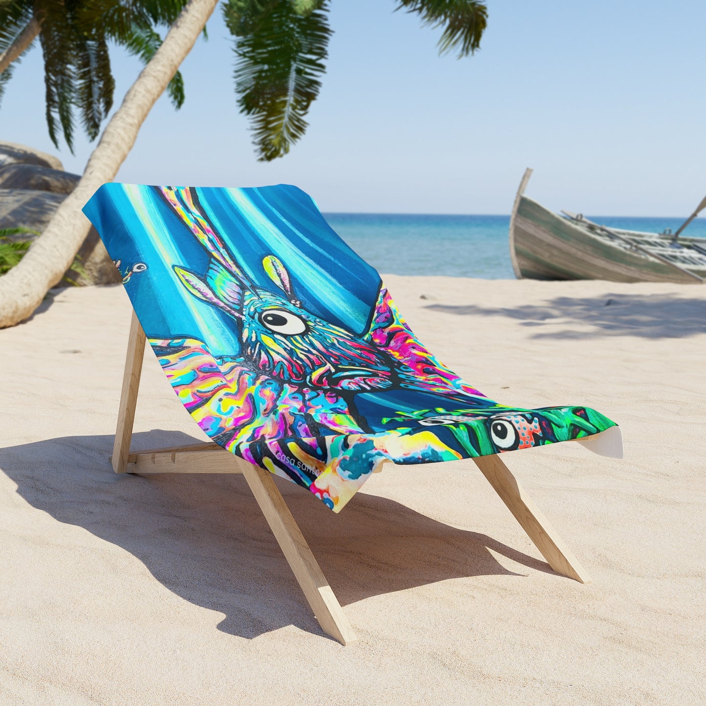 Cyclops Lionfish Beach Towel for Summer Fun and Vacation Essentials