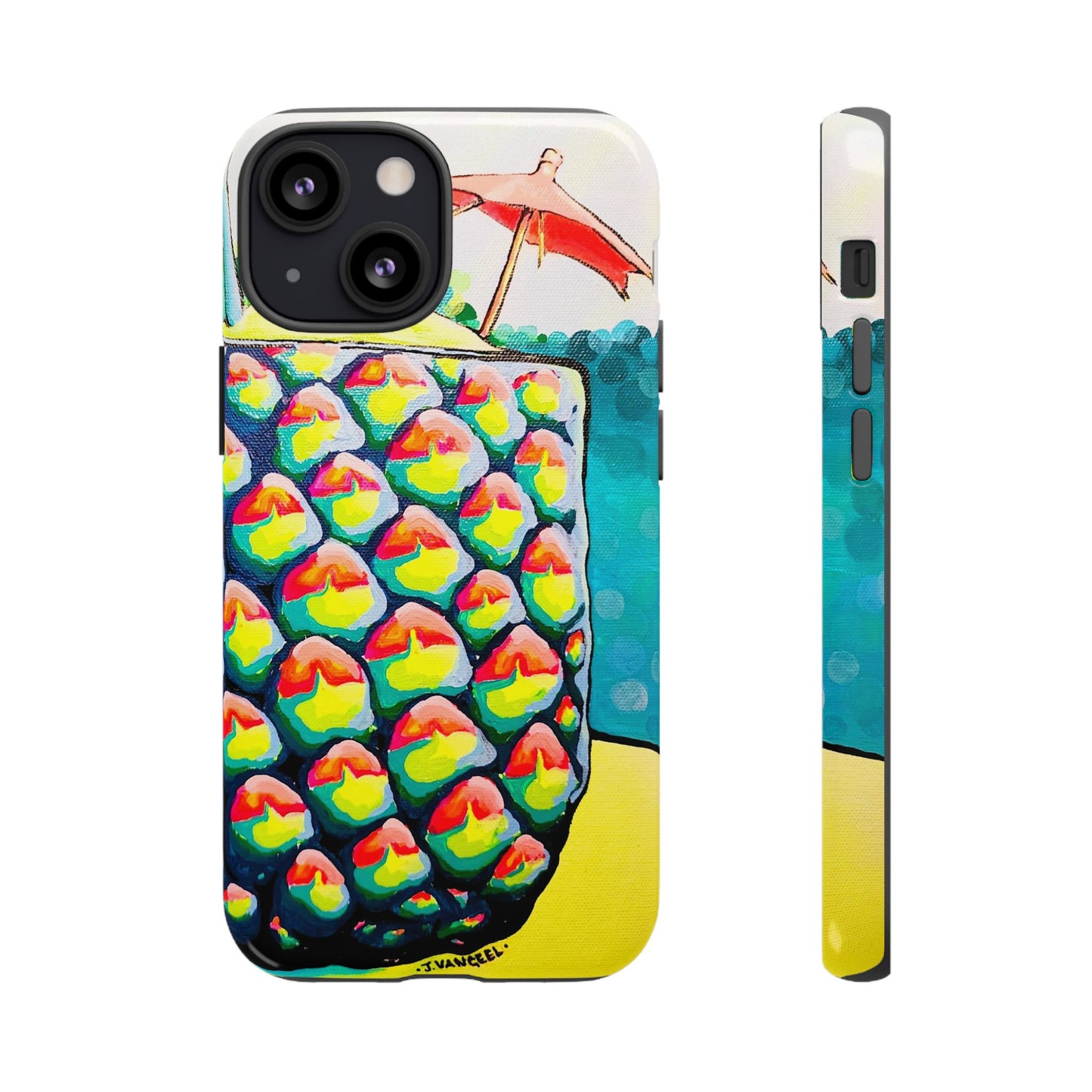 Neon Piña Colada Tough Phone Case