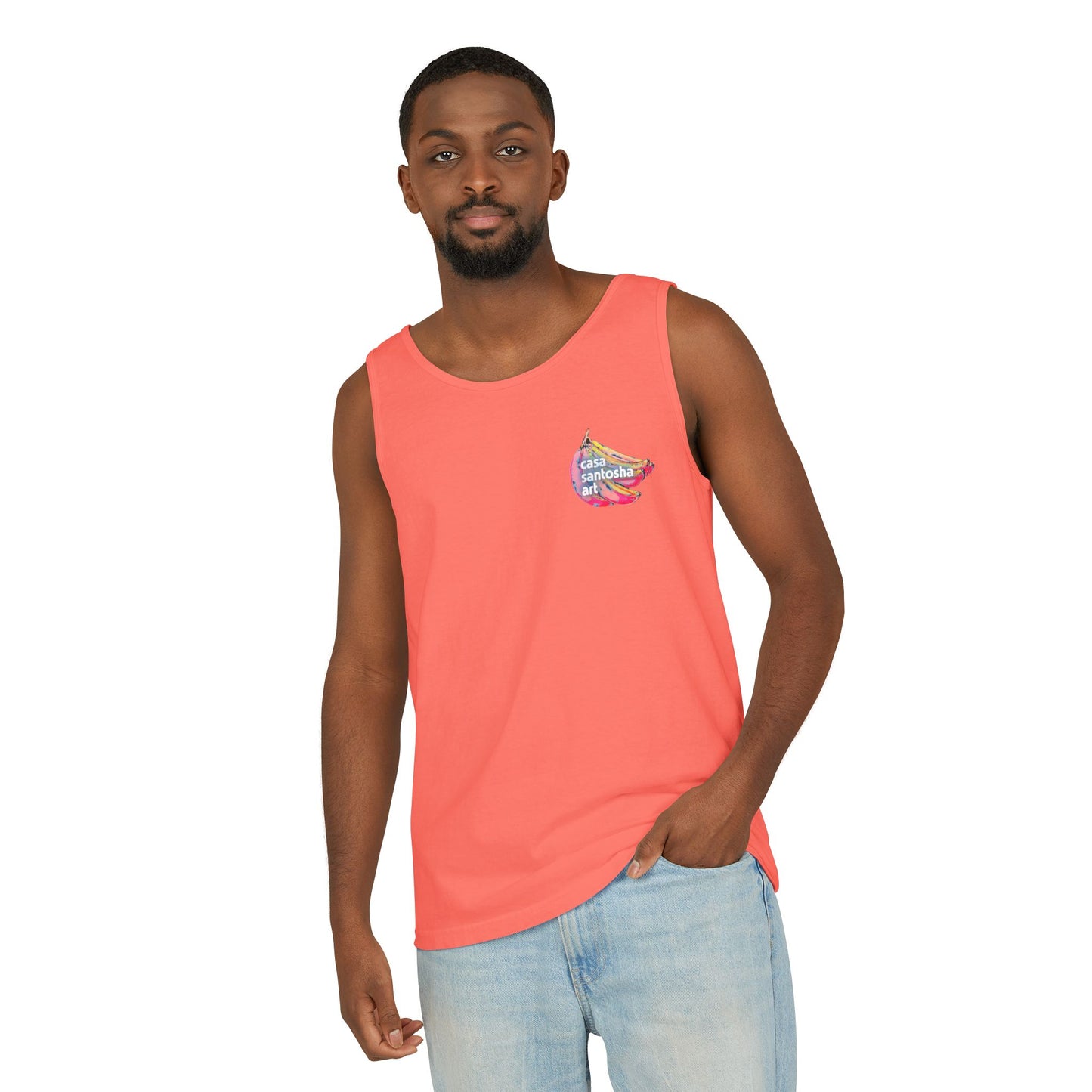 Unisex Neon Coconuts Tank Top - Perfect for Summer Vibes