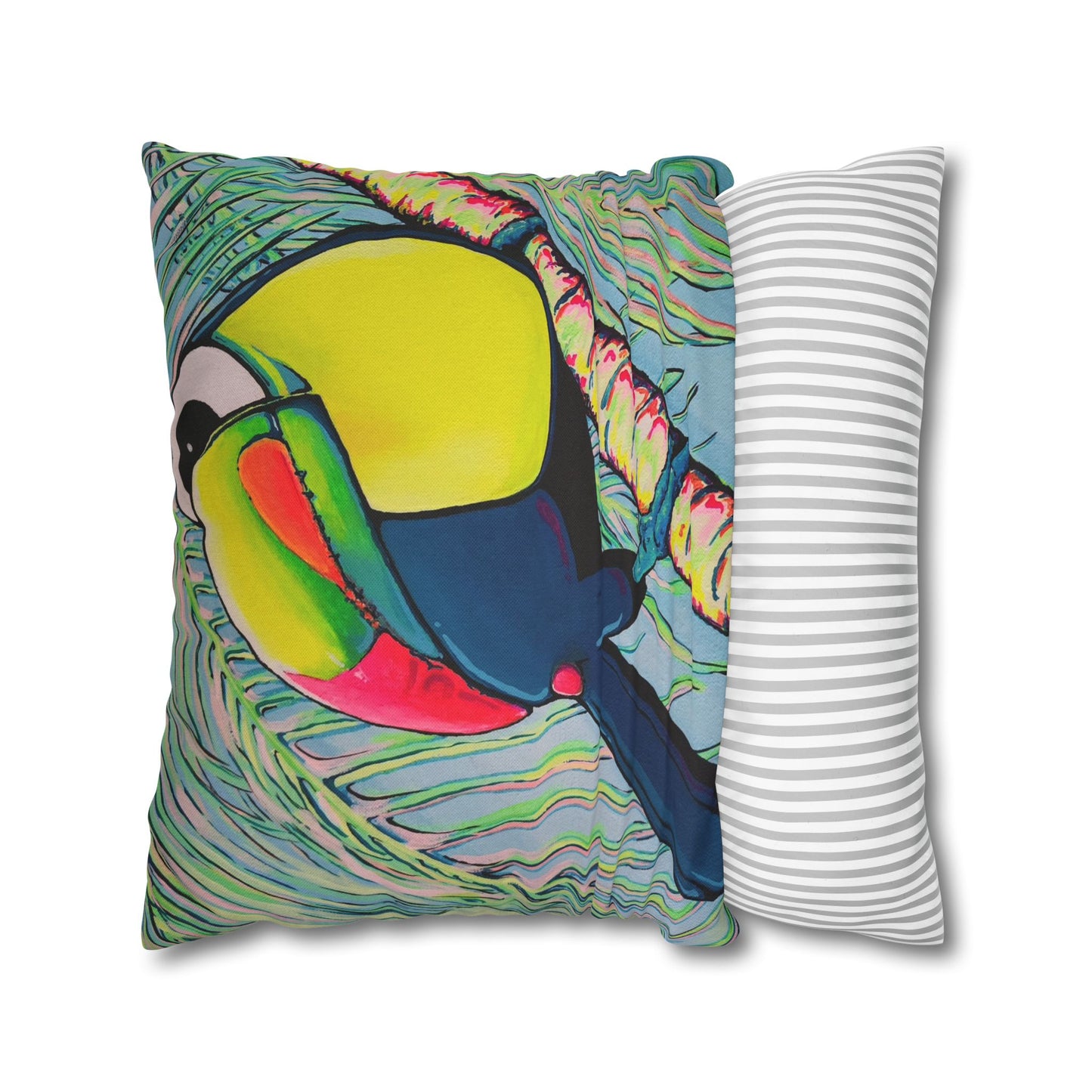 Cyclops Toucan Pillowcase for Throw Pillow, Cover Only