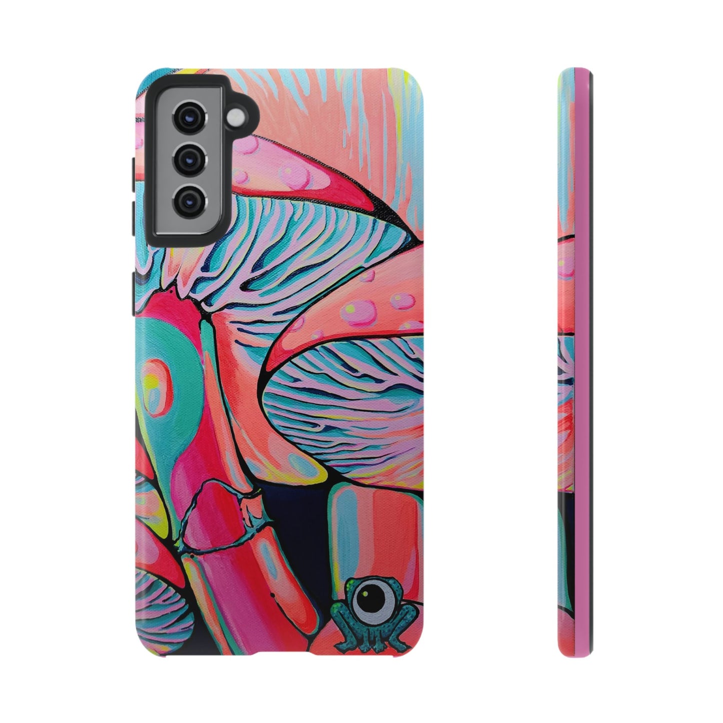 Neon Fat Bananas Tough Phone Case