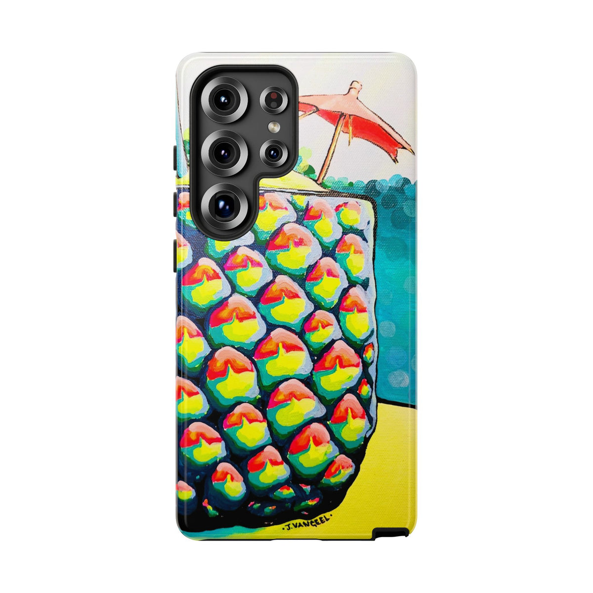 Neon Piña Colada Tough Phone Case
