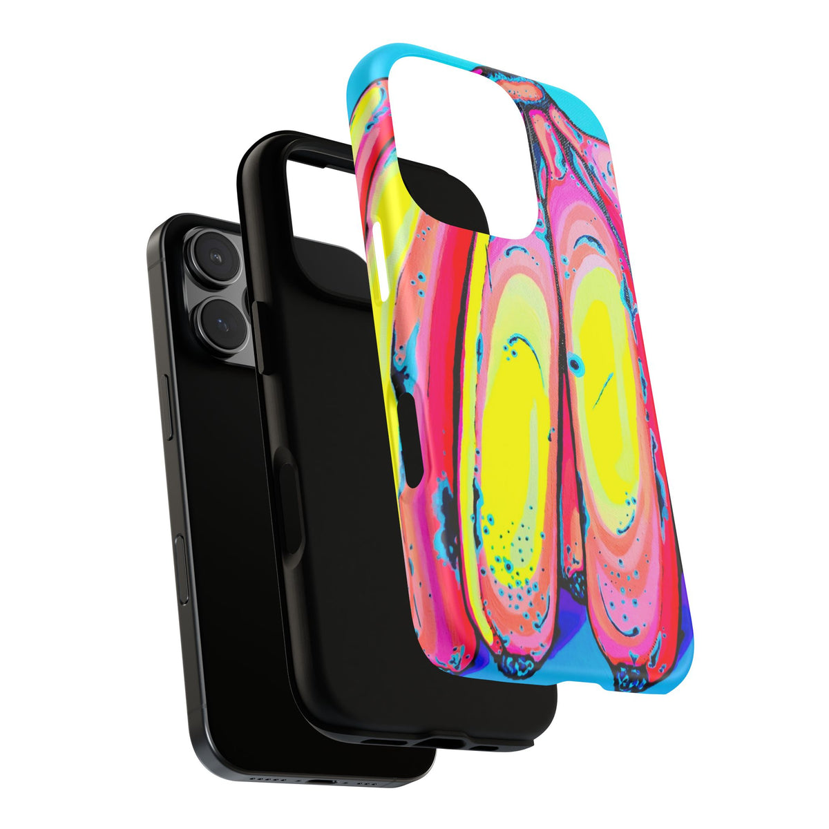 Neon Fat Bananas Tough Phone Case
