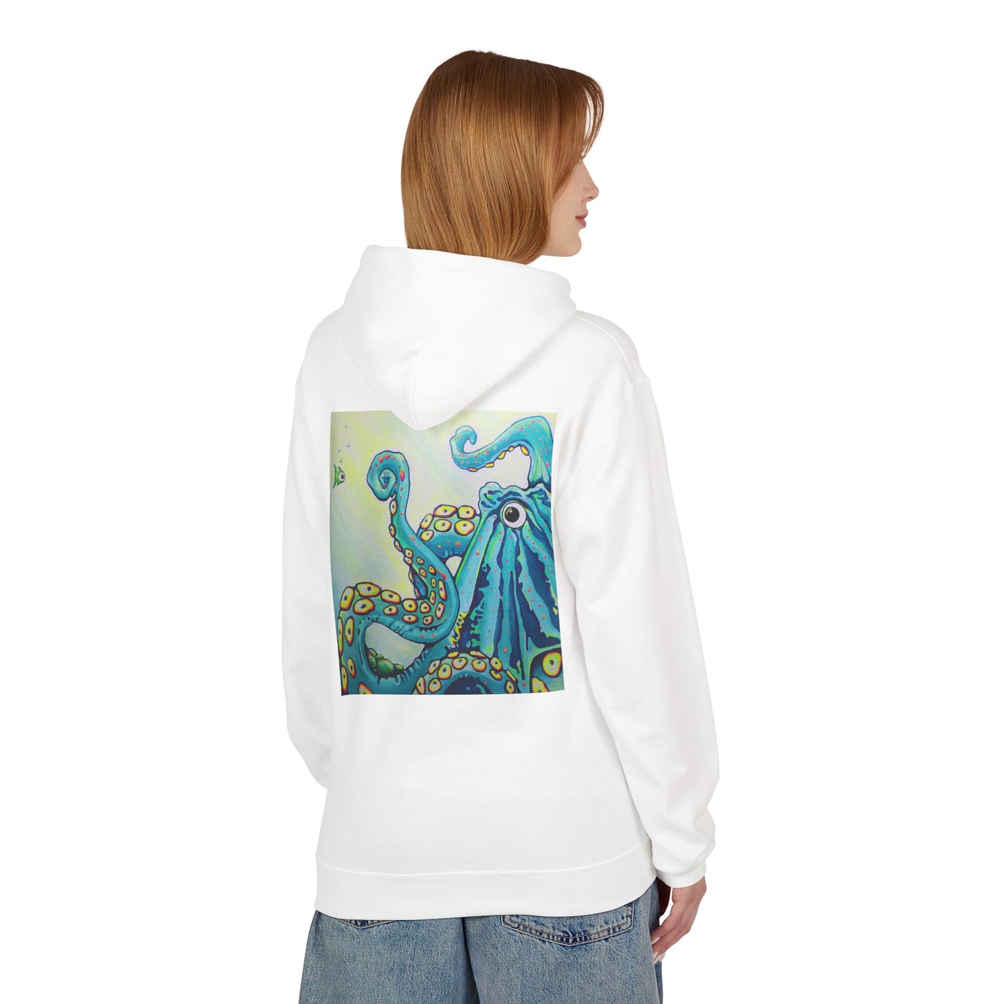 Unisex Cyclops Octopus Soft Hoodie