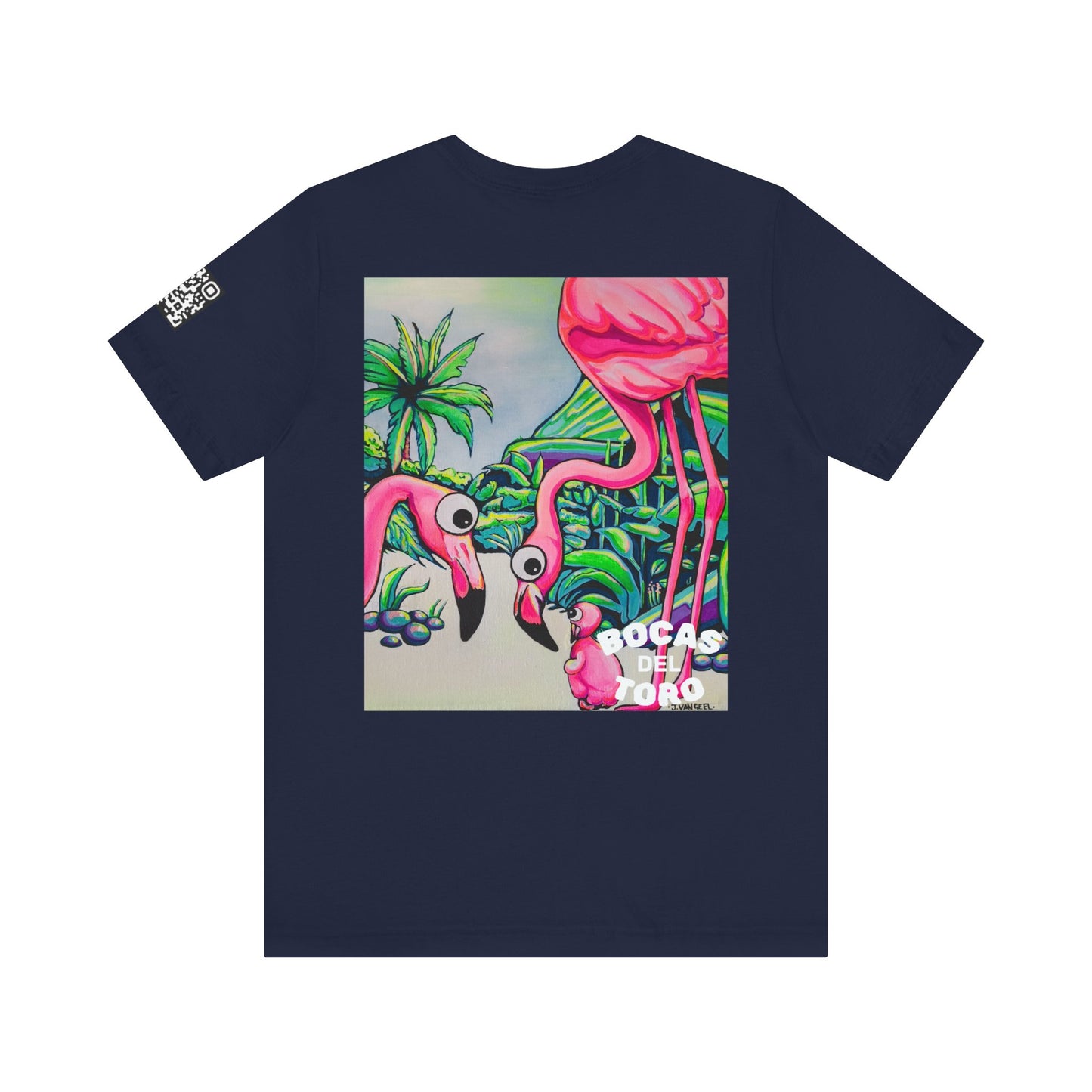 Unisex Cyclops Flamingo Family Tee