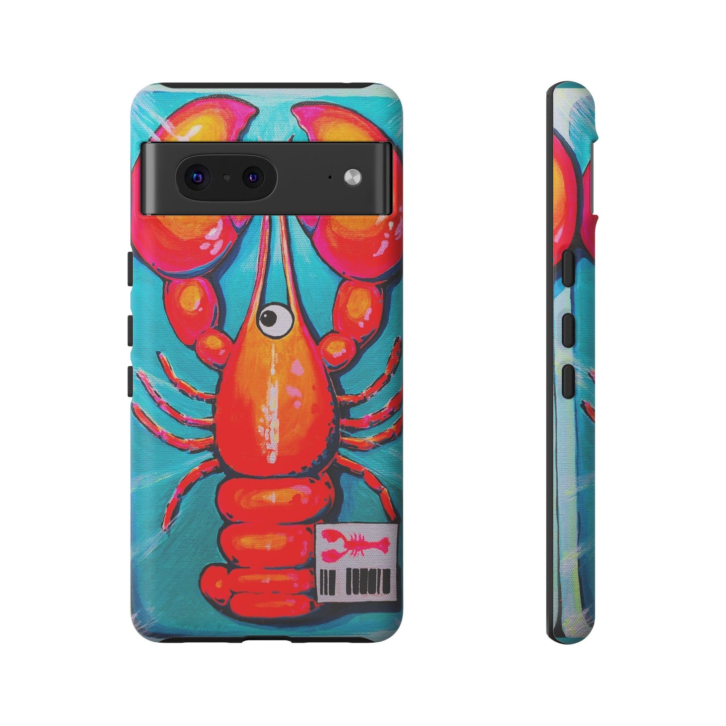 Neon Lobster Tough Phone Case