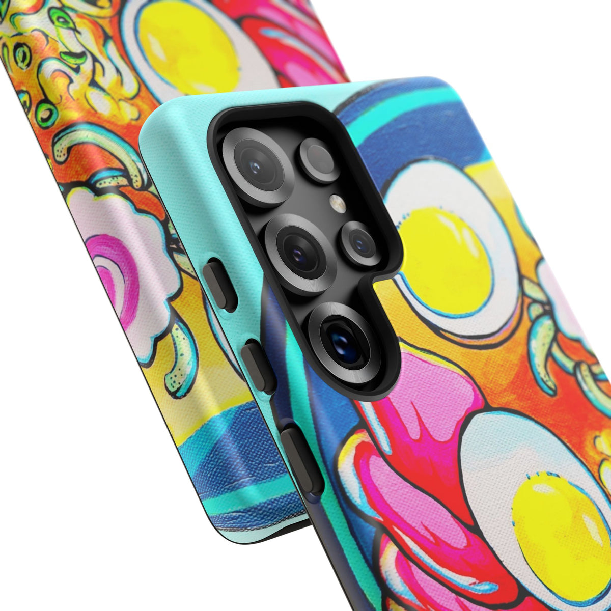 Coque de téléphone résistante Neon Ramen