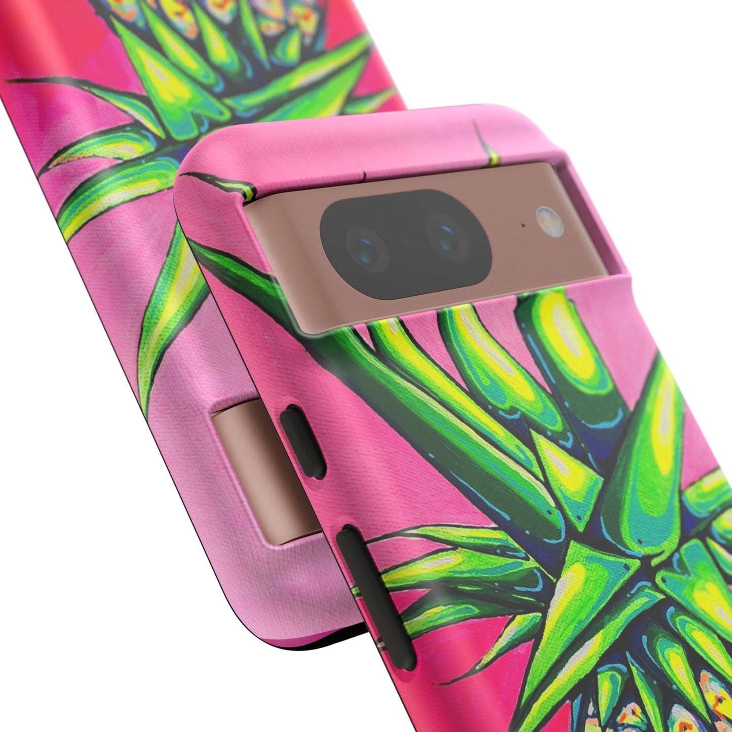 Neon Pineapple Tough Phone Case
