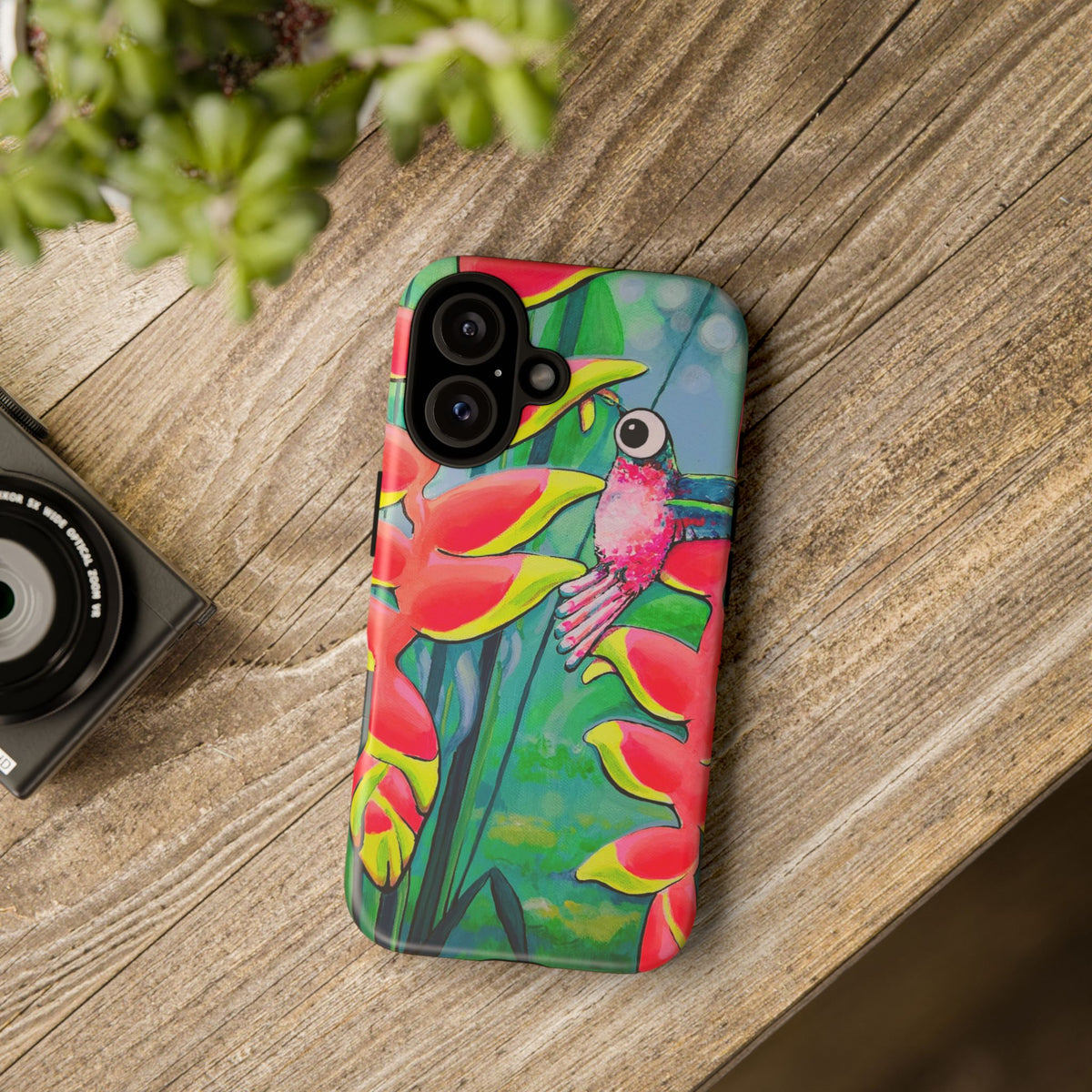 Cyclops Hummingbirds Tough Phone Case