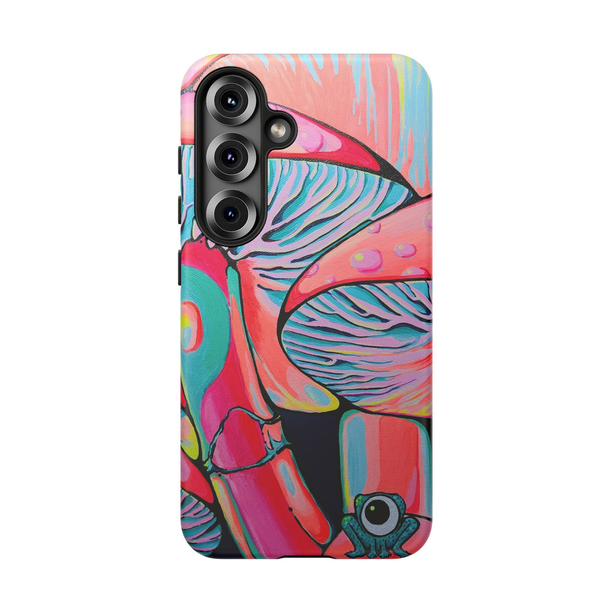 Coque de téléphone résistante Trippy Mushrooms