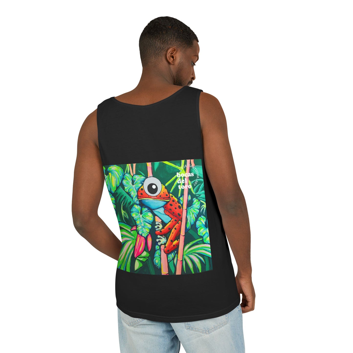 Unisex Cyclops Red Frog Tank Top - Perfect for Summer Vibes