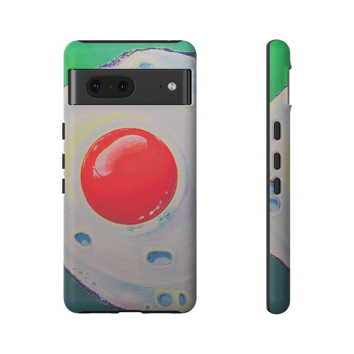 Neon Fried Egg Tough Phone Case