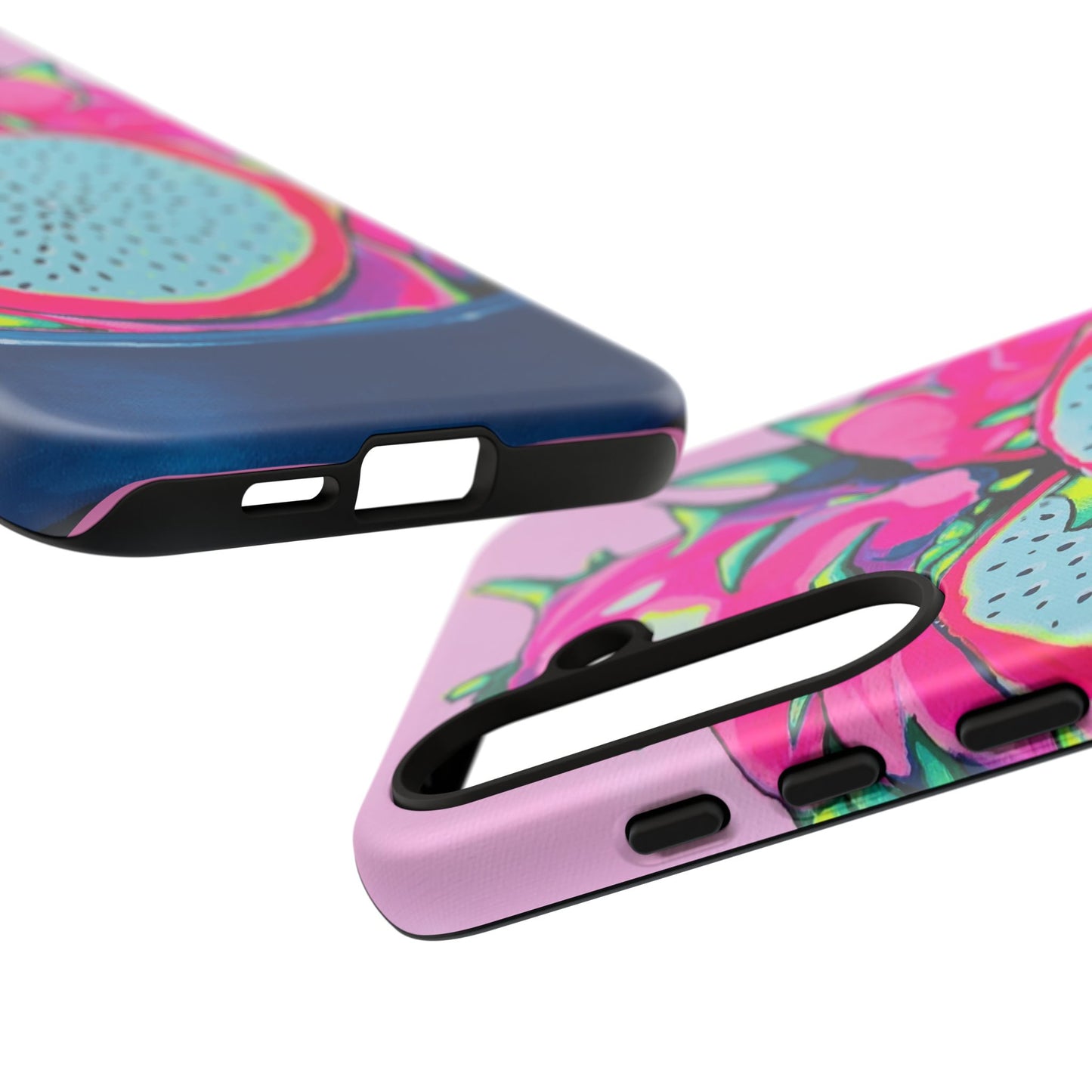 Neon Pink Dragon Fruit Tough Phone Case