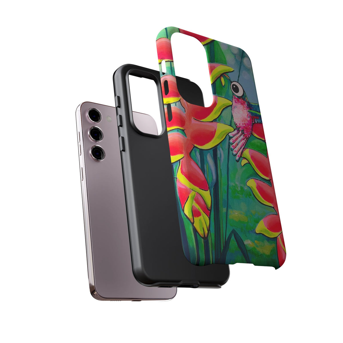Cyclops Hummingbirds Tough Phone Case