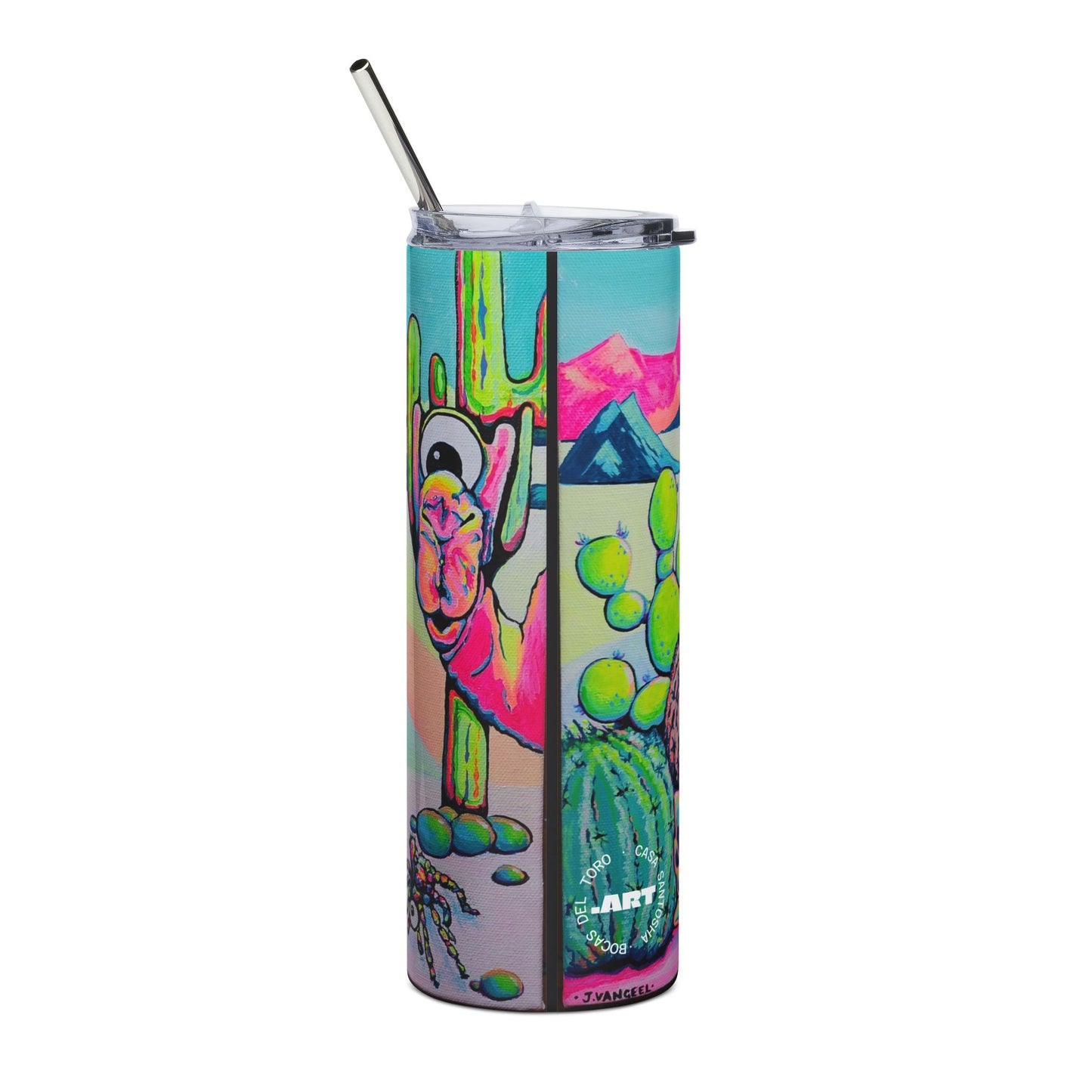 Cyclops Camel Stainless Steel Tumbler, 20oz | Fun Travel Mug, Eco-Friendly