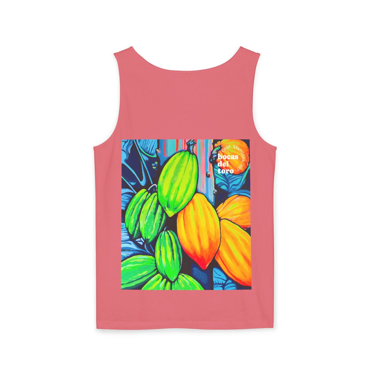 Unisex Neon Cacao Tank Top - Perfect for Summer Vibes