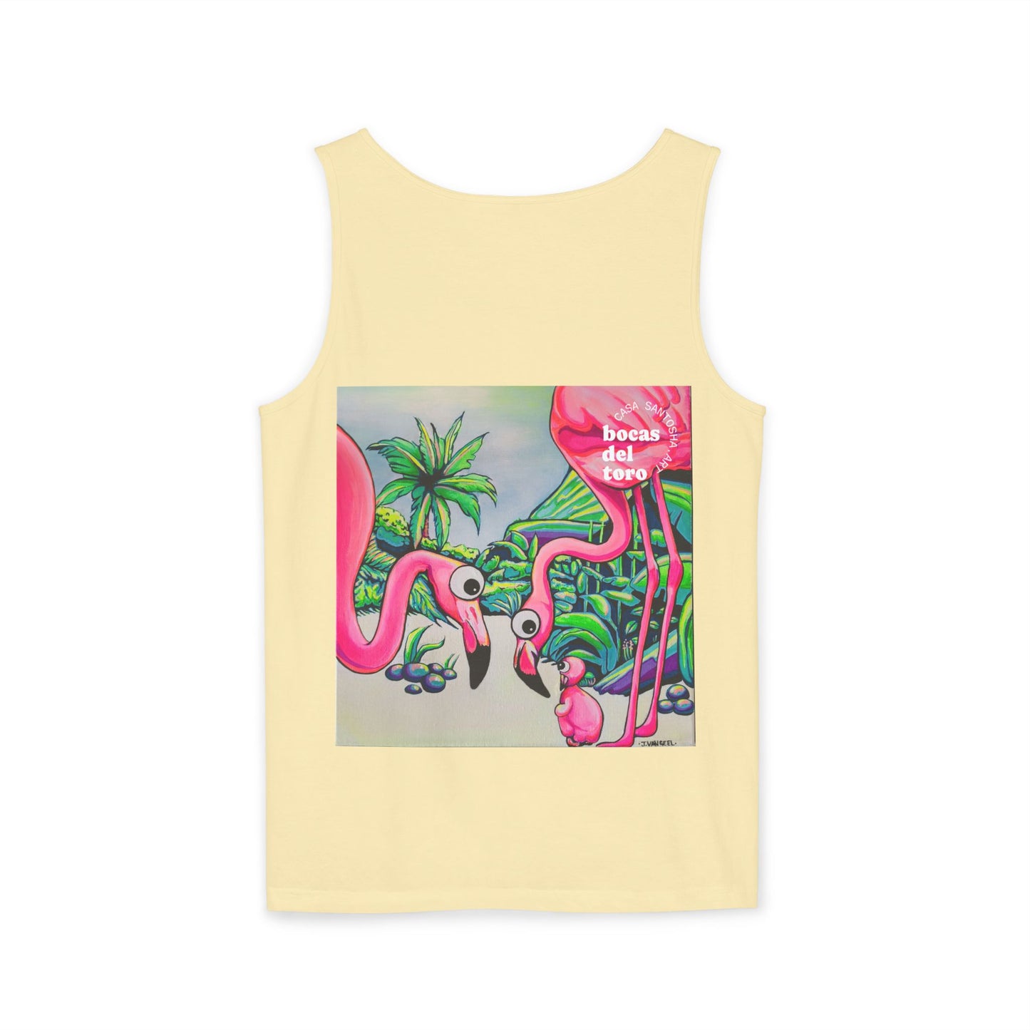 Unisex Cyclops Flamingo Family Tank Top - Perfect for Summer Vibes