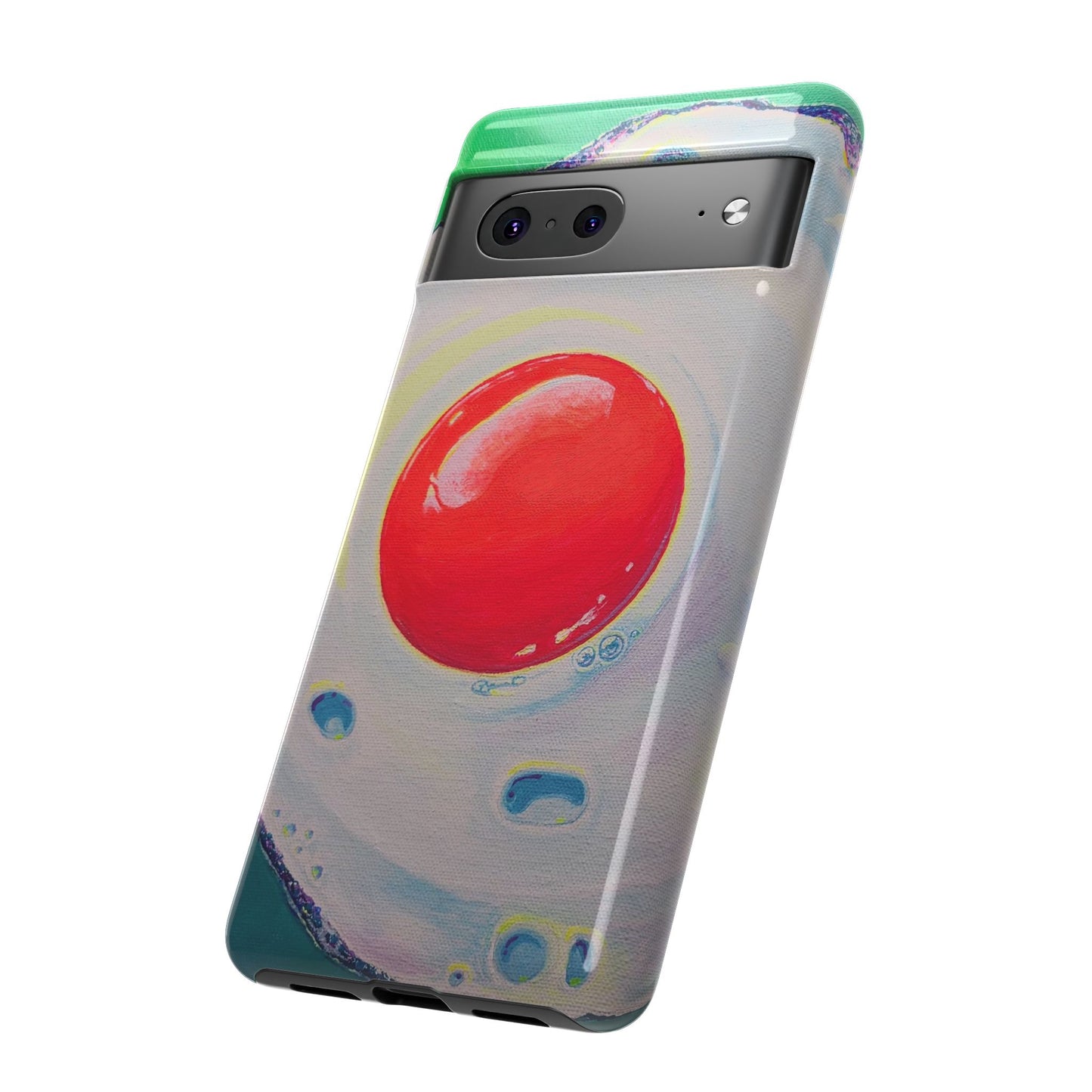 Neon Fried Egg Tough Phone Case