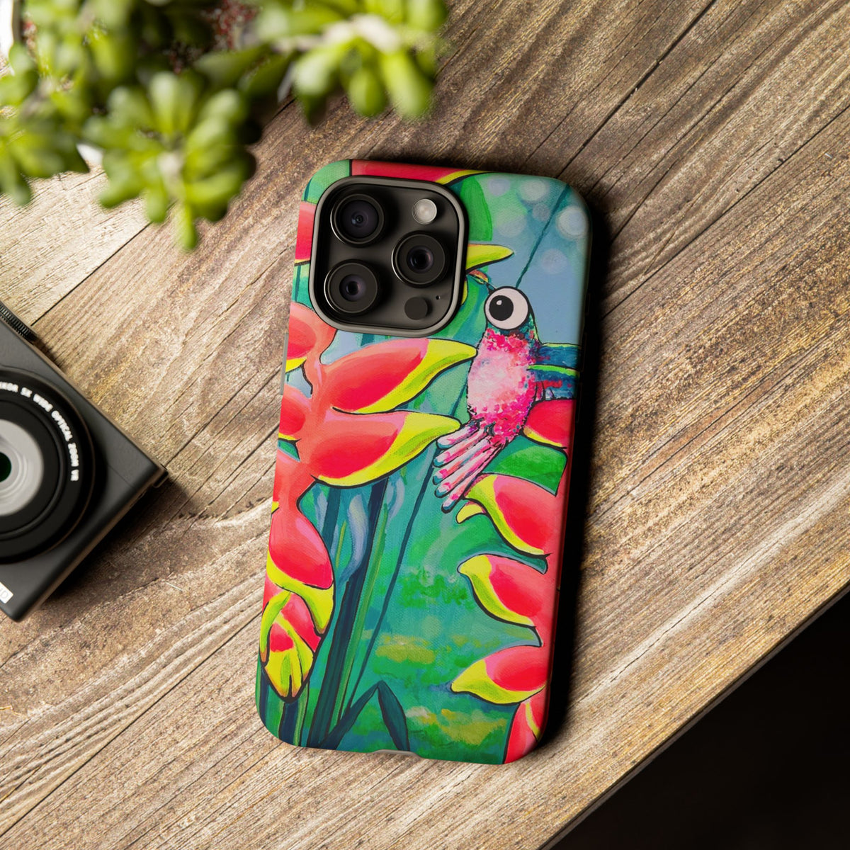 Cyclops Hummingbirds Tough Phone Case