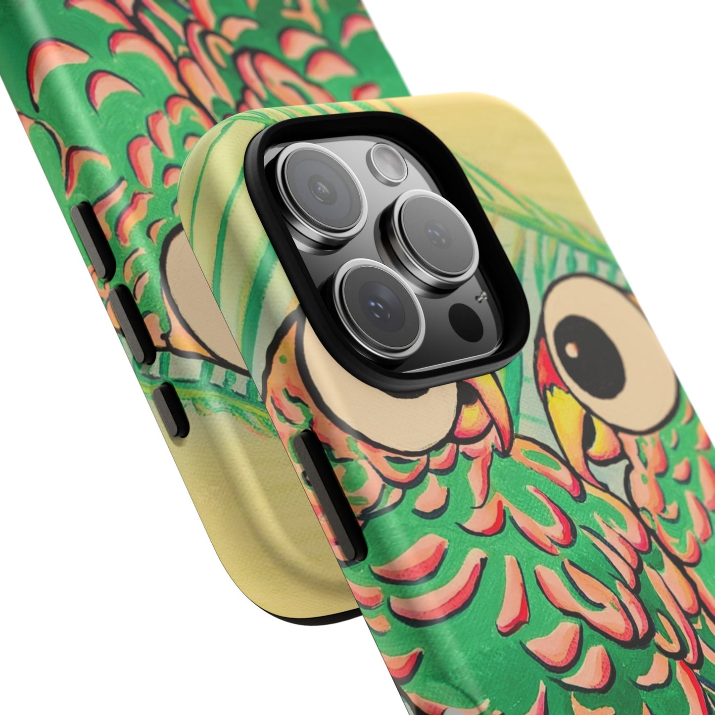 Chatty Cyclops Parrots Tough Phone Case