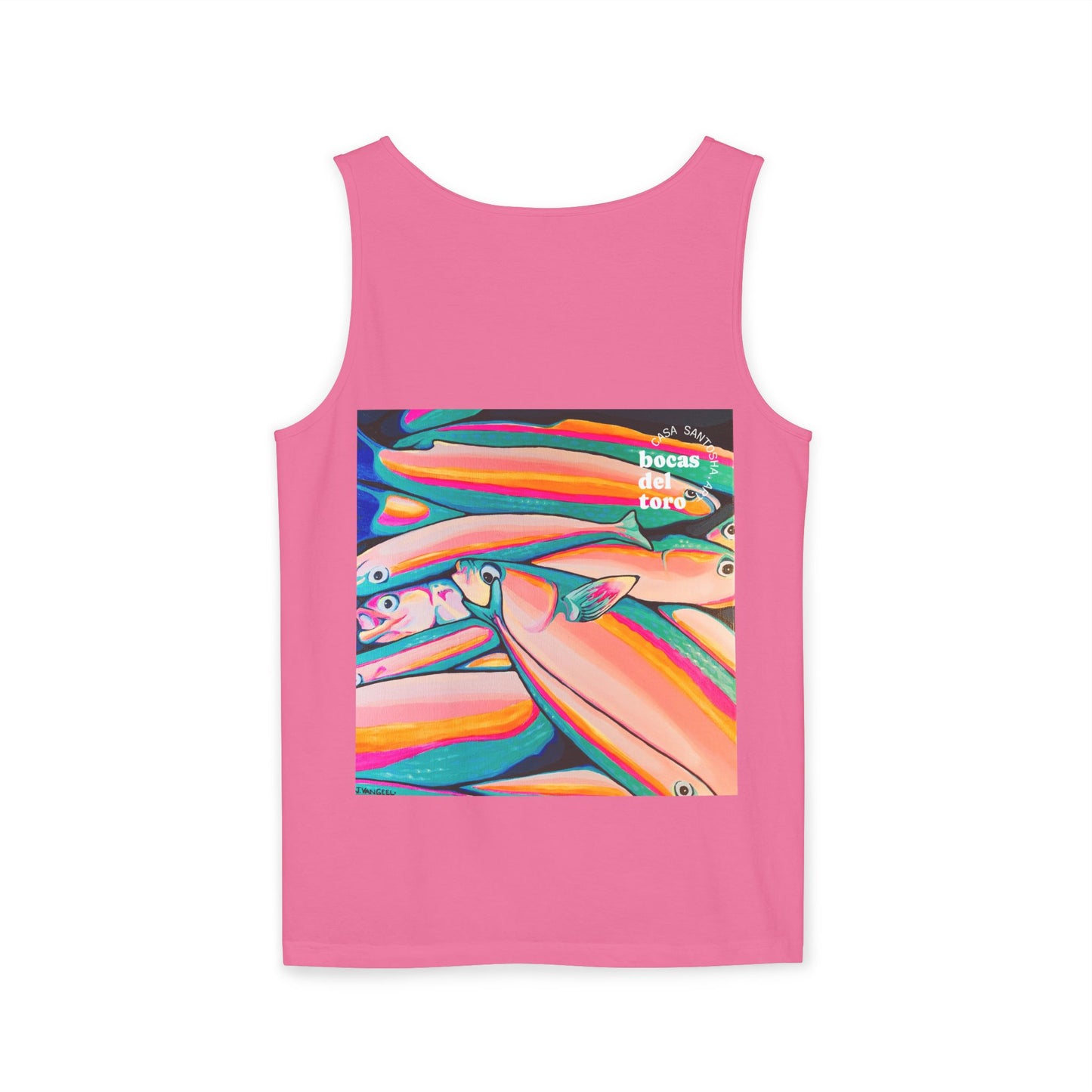Unisex Neon Fish Tank Top - Perfect for Summer Vibes