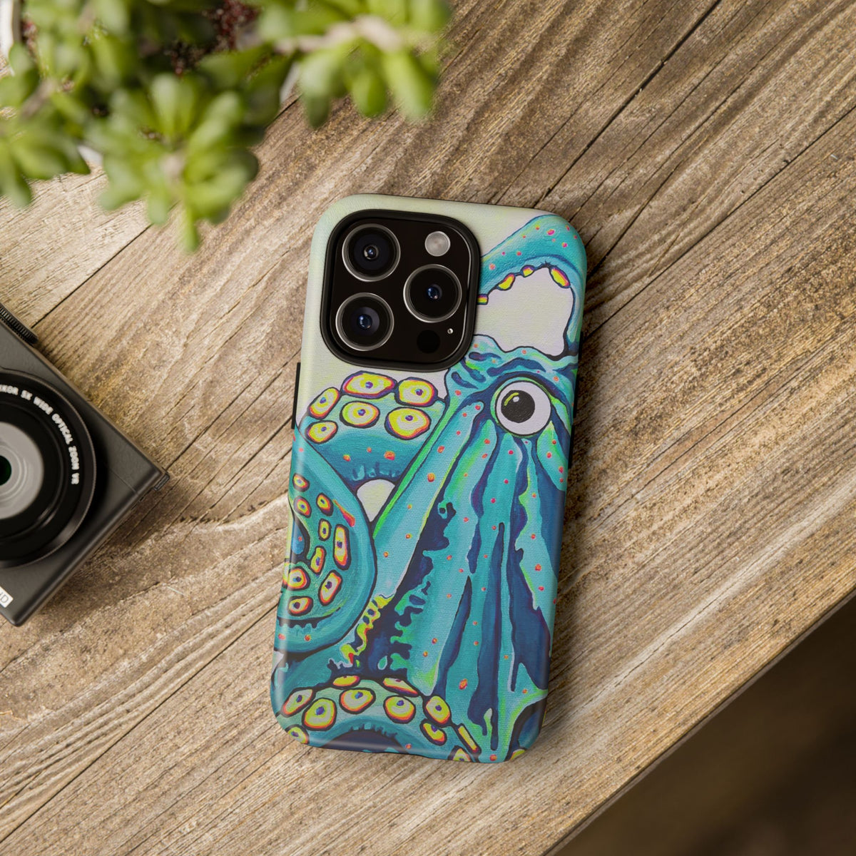 Cyclops Octopus Tough Phone Case