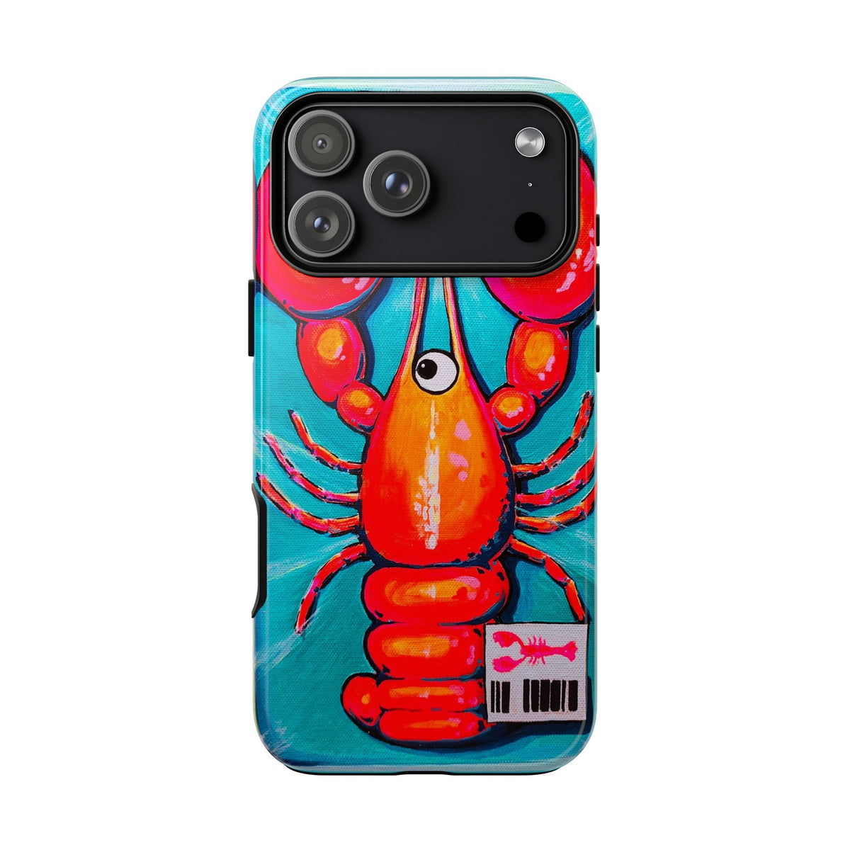 Neon Lobster Tough Phone Case