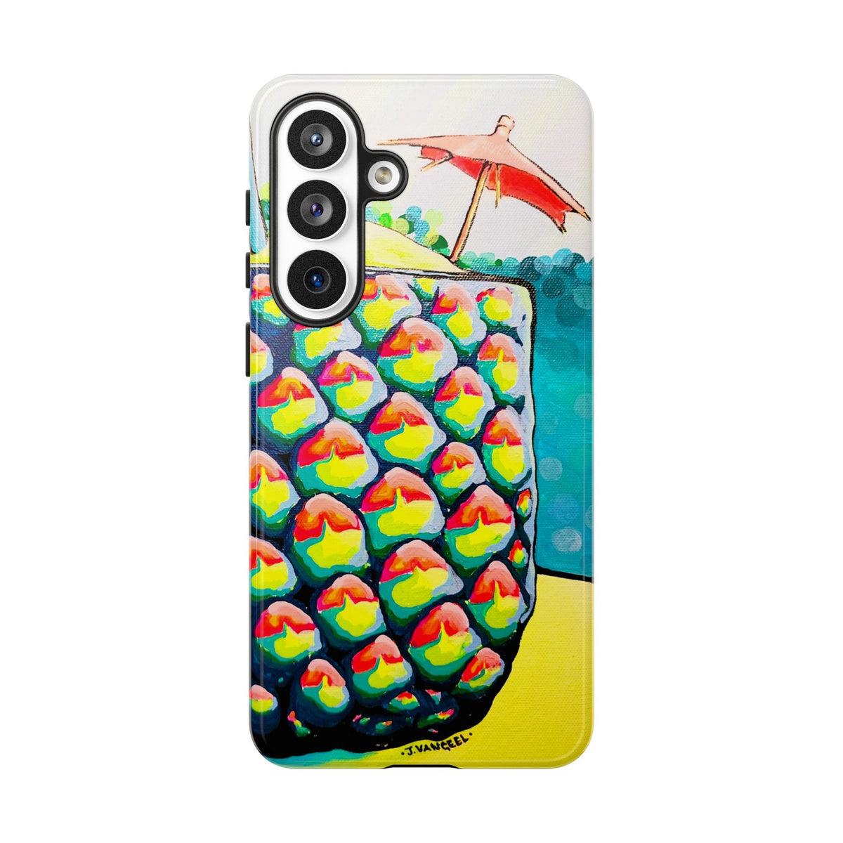Neon Piña Colada Tough Phone Case