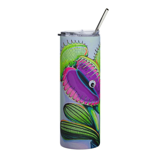 Cyclops Venus Fly Trap Stainless Steel Tumbler, 20oz | Fun Travel Mug, Eco-Friendly