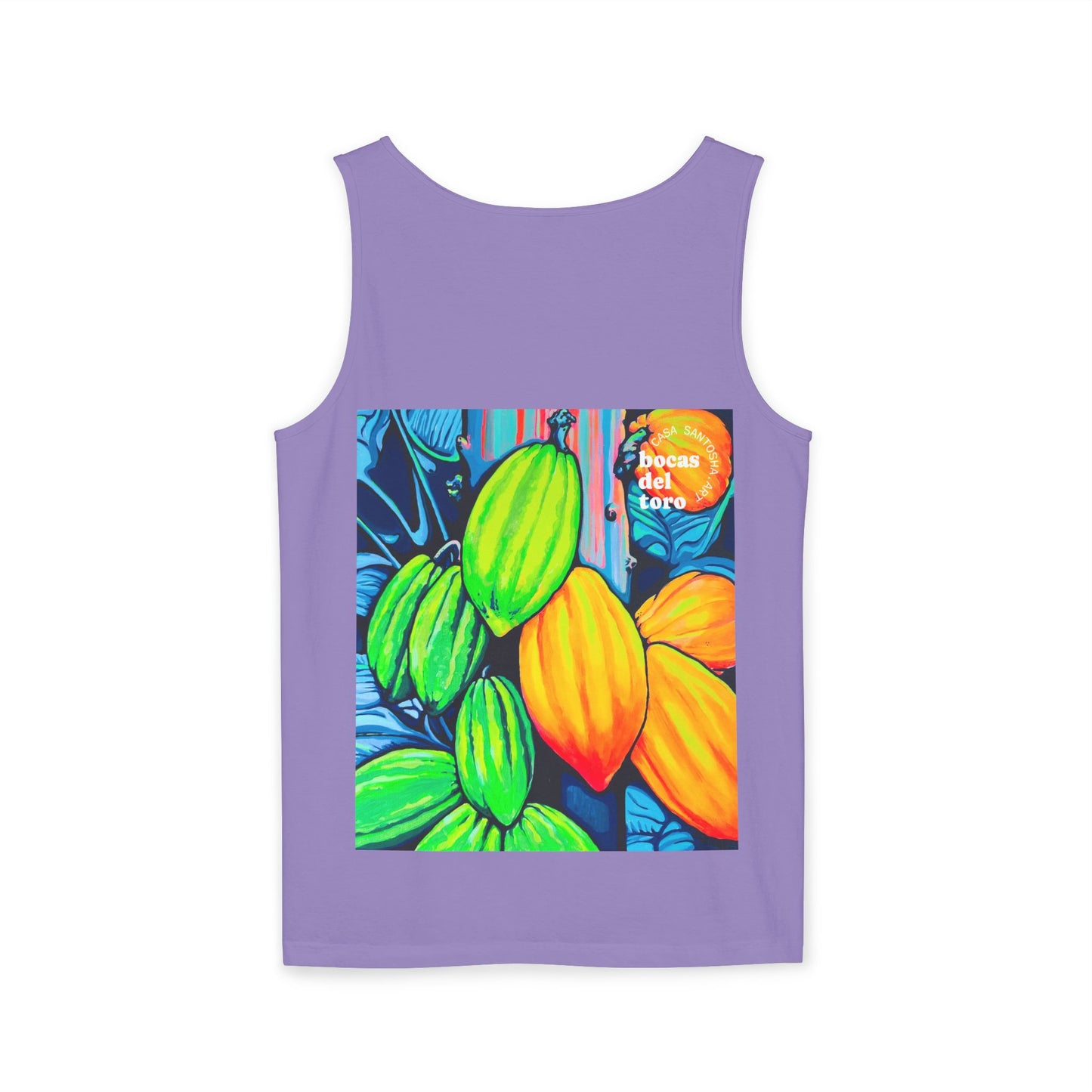 Unisex Neon Cacao Tank Top - Perfect for Summer Vibes