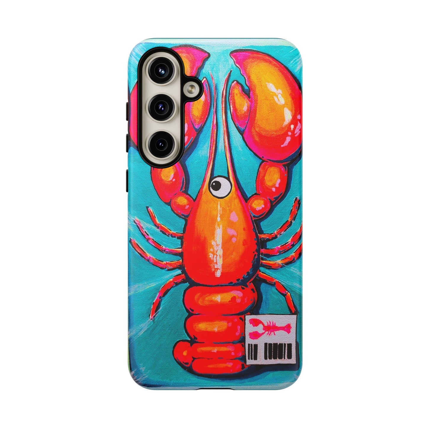 Neon Lobster Tough Phone Case