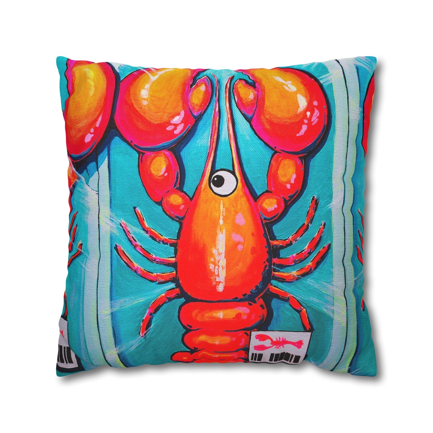 Fresh Neon Lobster Pillowcase, Cover Only