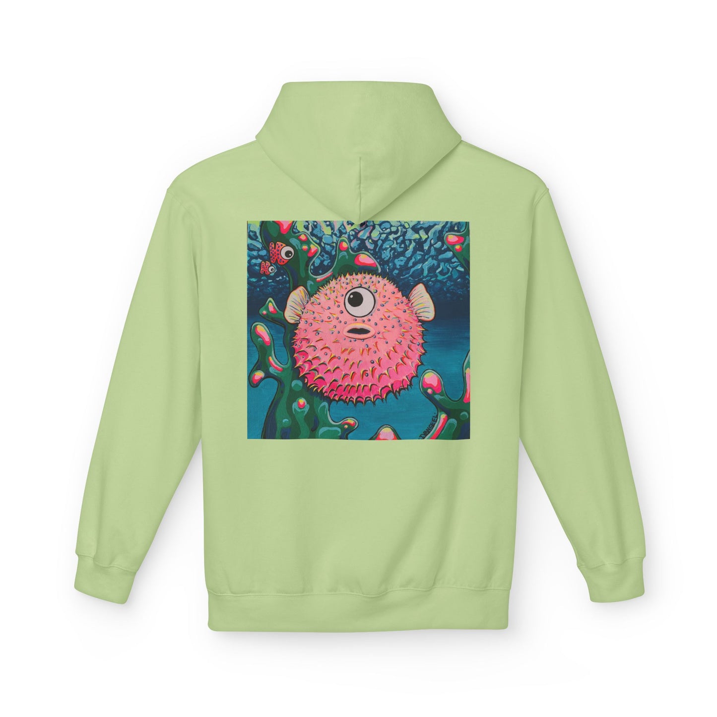 Unisex Cyclops Pufferfish Soft Hoodie