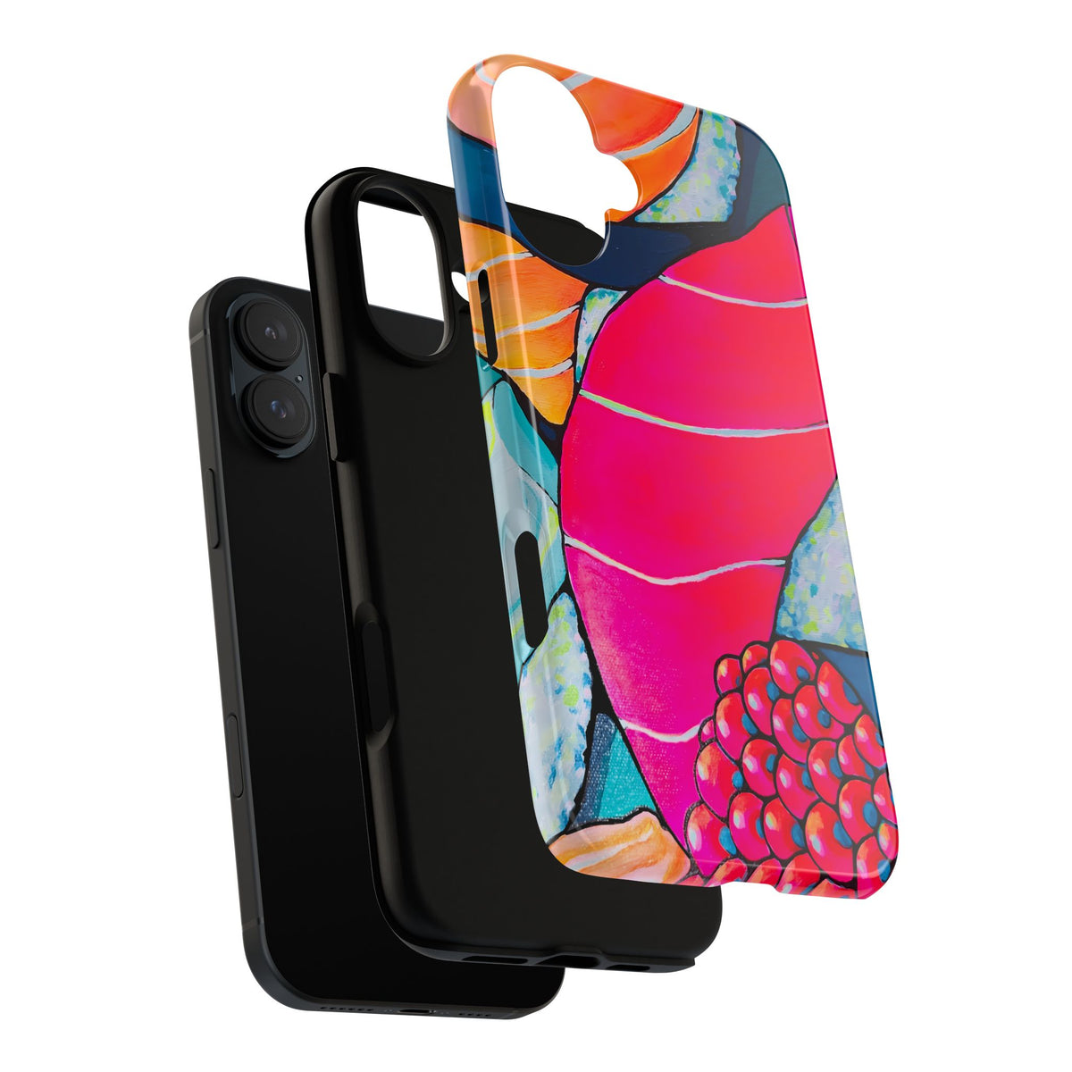 Coque de téléphone résistante Néon Sushi