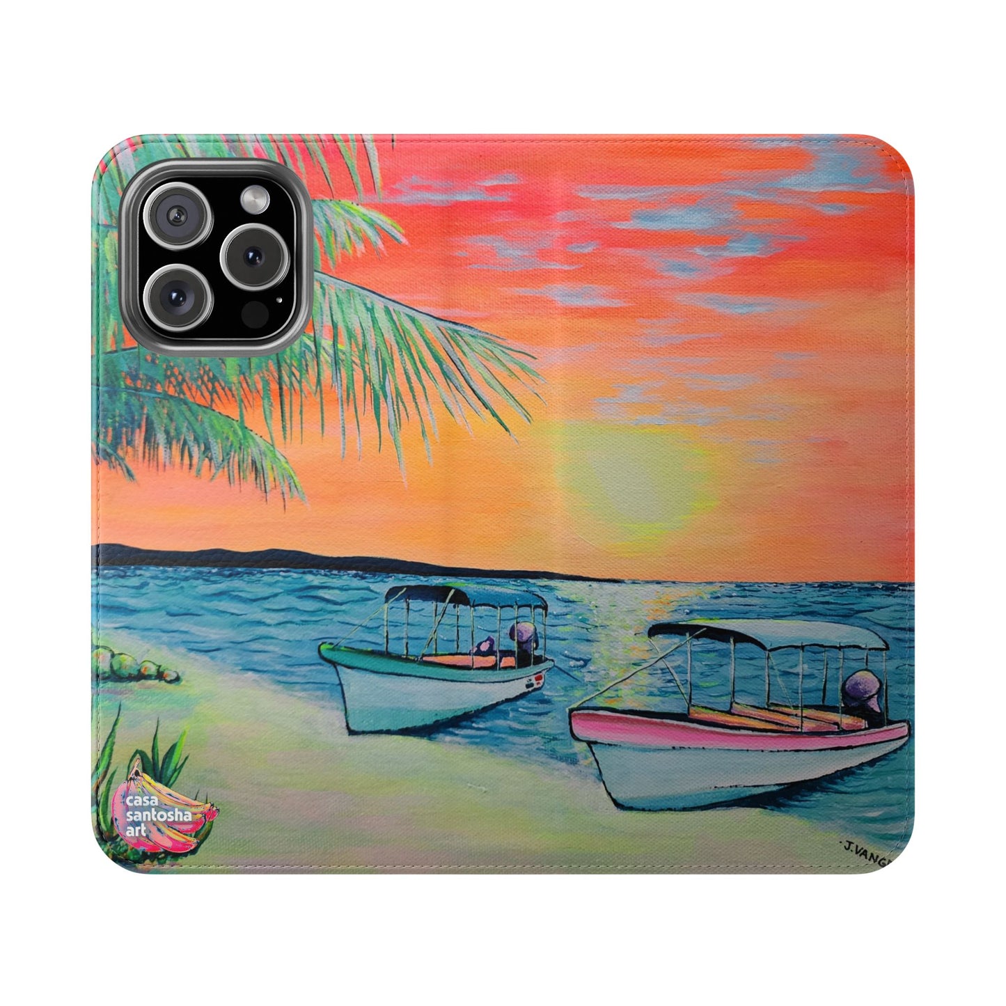 Panga Express Flip Phone Case – Wallet Cover with Card Slots