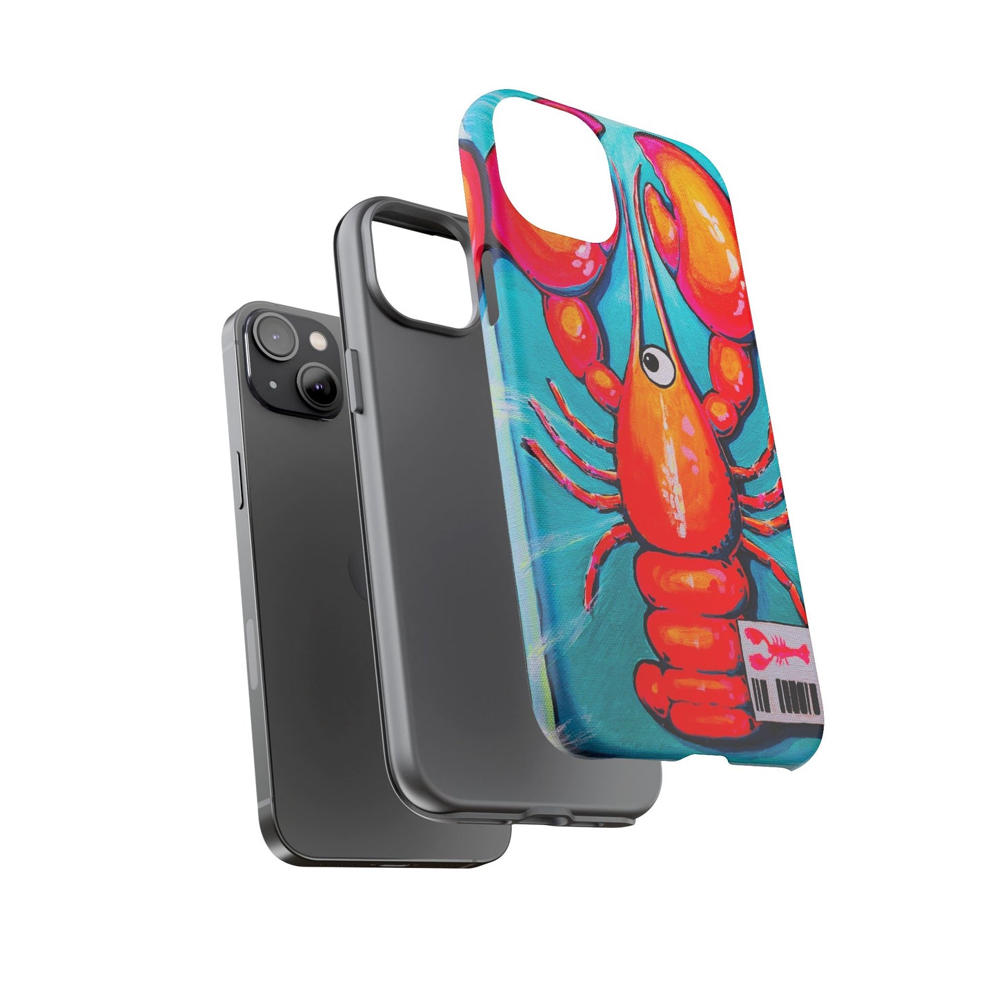 Neon Lobster Tough Phone Case