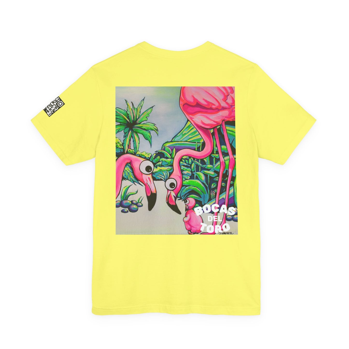 Unisex Cyclops Flamingo Family Tee