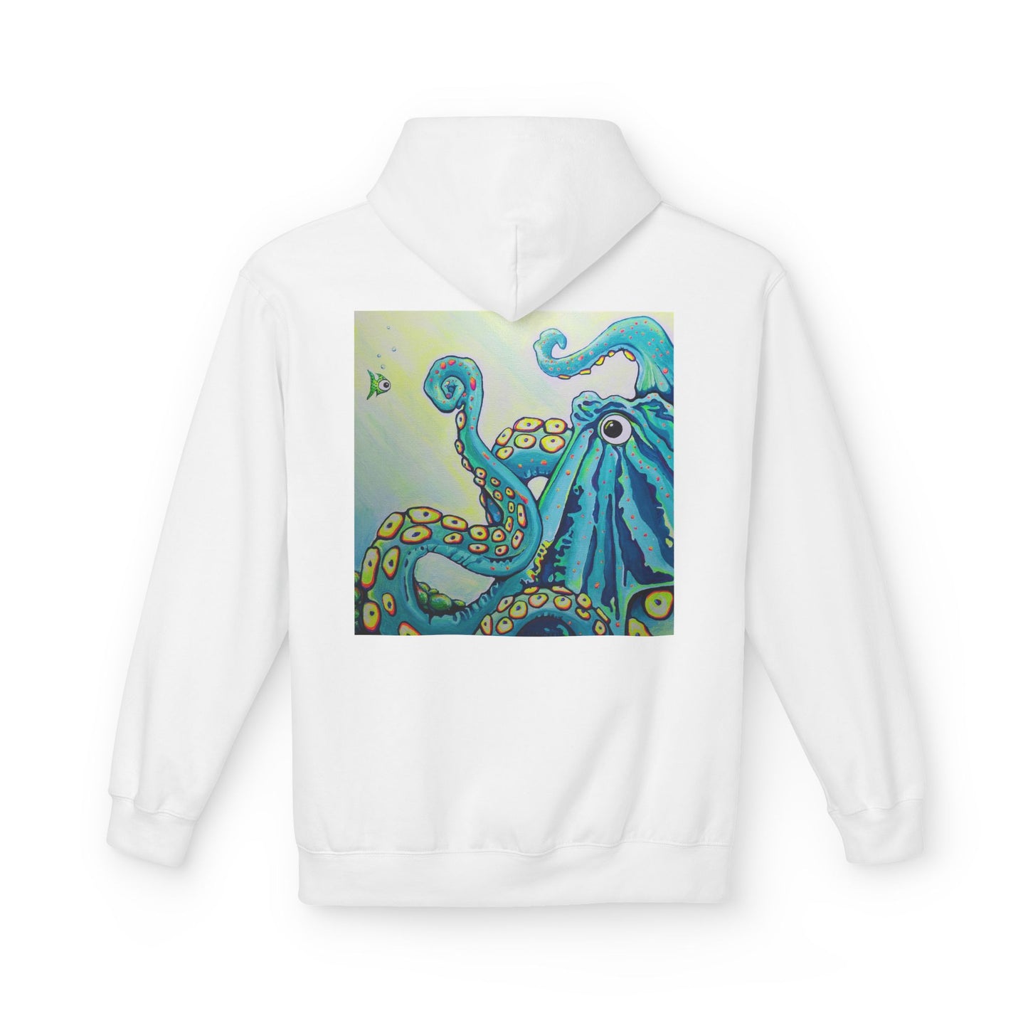 Unisex Cyclops Octopus Soft Hoodie