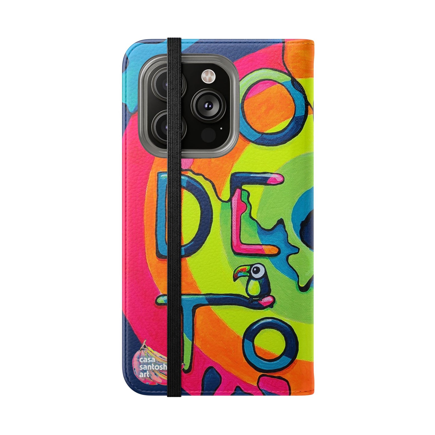 Bocas Del Toro Islands Flip Phone Case – Wallet Cover with Card Slots