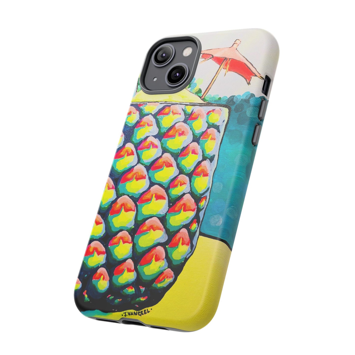 Neon Piña Colada Tough Phone Case