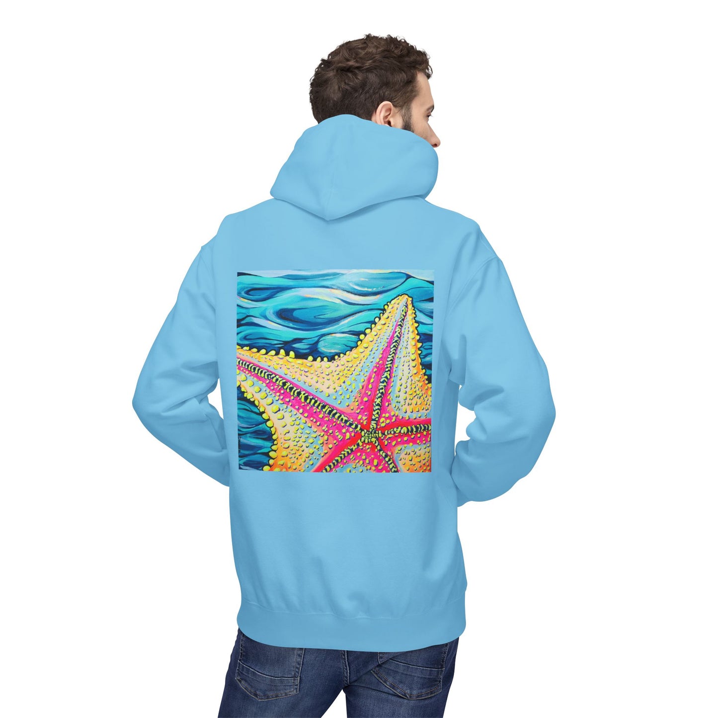 Unisex Starfish Beach Bocas Soft Hoodie