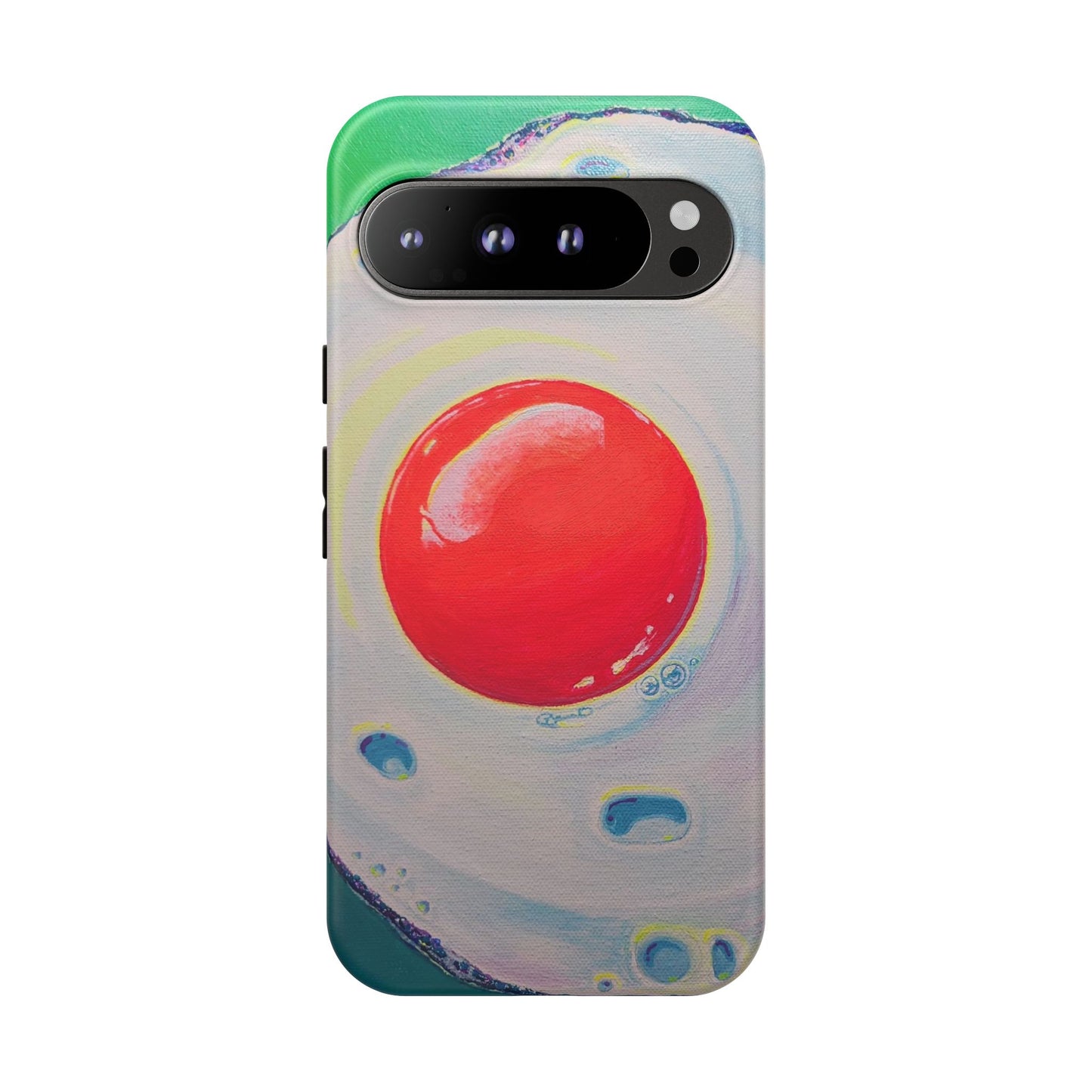 Neon Fried Egg Tough Phone Case