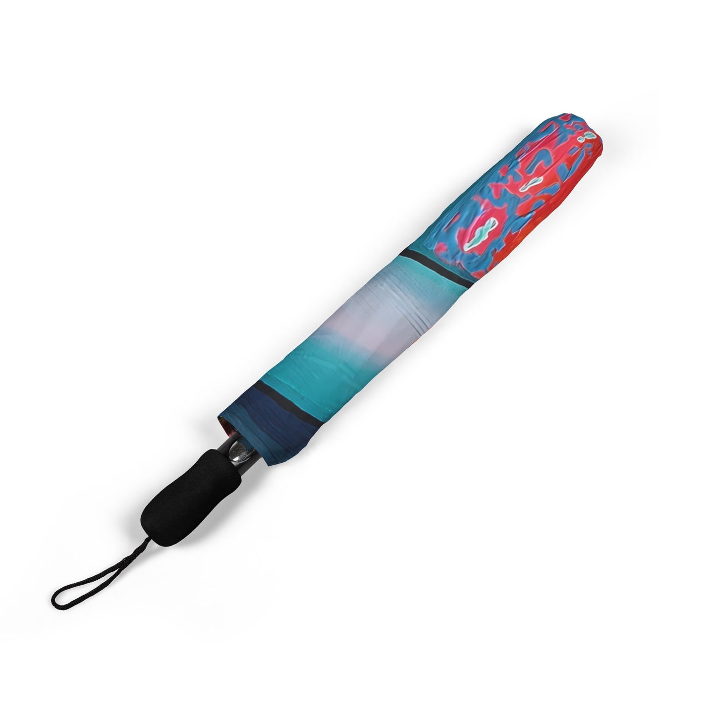 Neon Sardines Umbrella - Foldable & Stylish Rain Gear