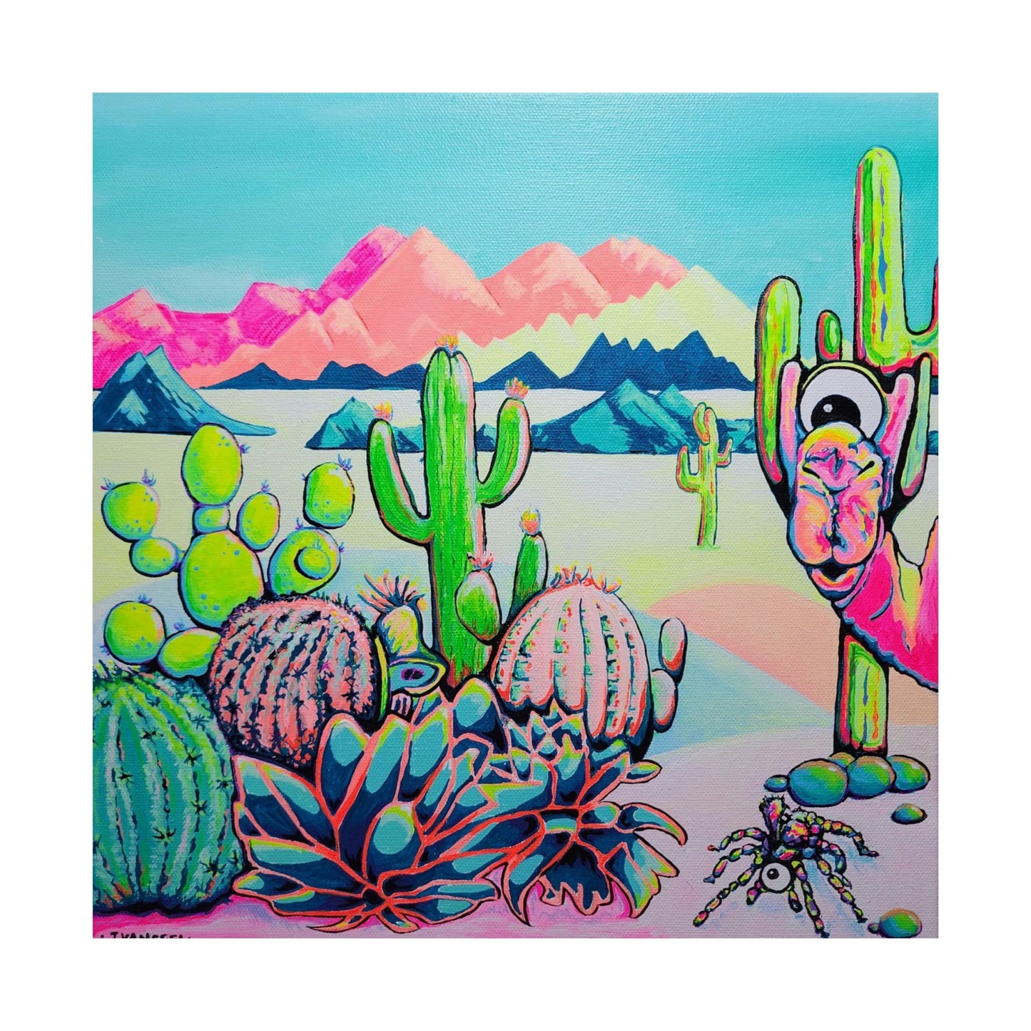 Cyclops Camel Giclée Art Poster
