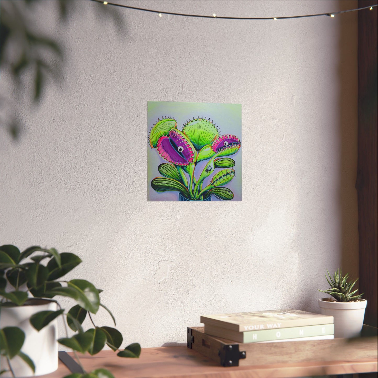 Cyclops Venus Fly Trap Giclée Art Poster
