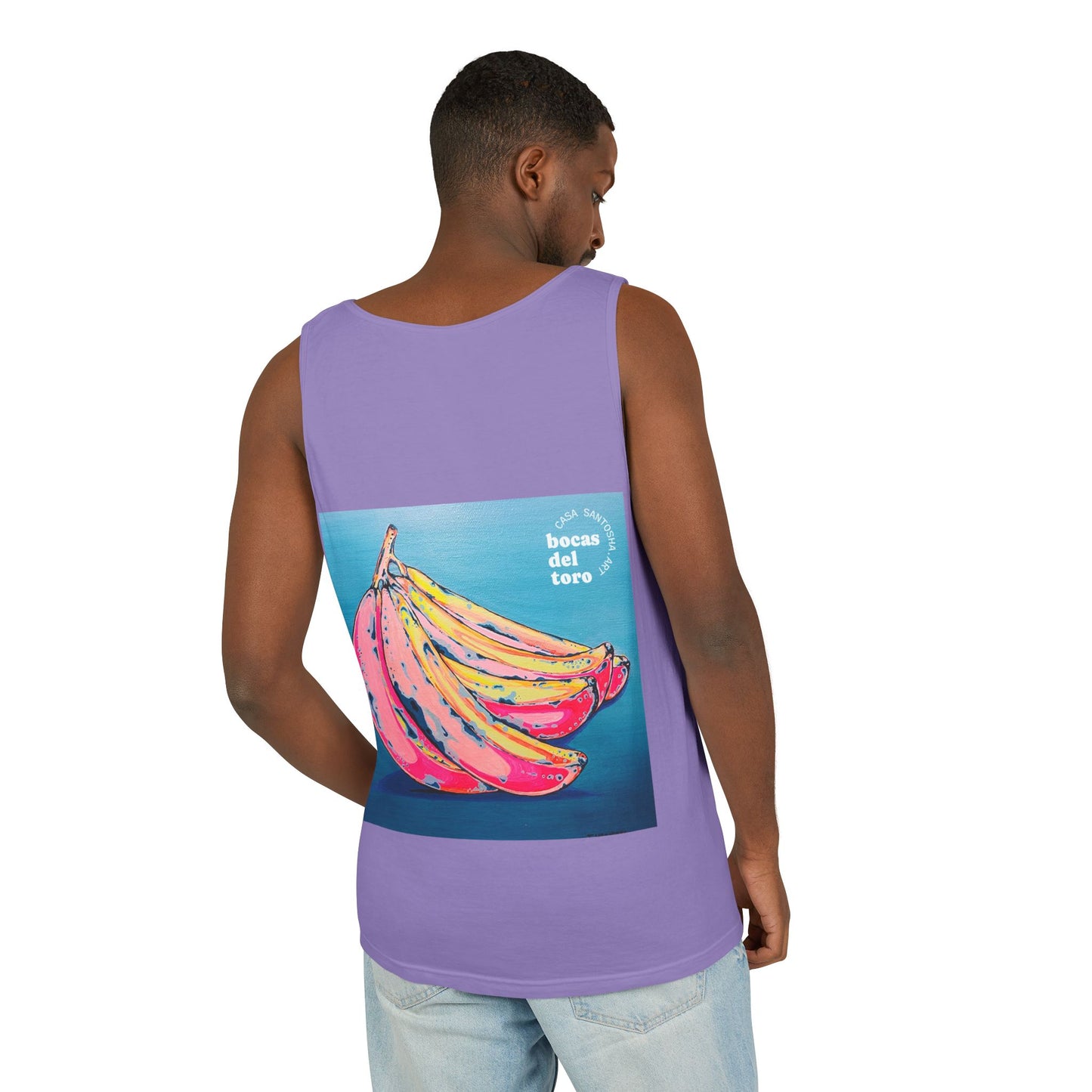 Unisex Neon Banana Tank Top - Perfect for Summer Vibes